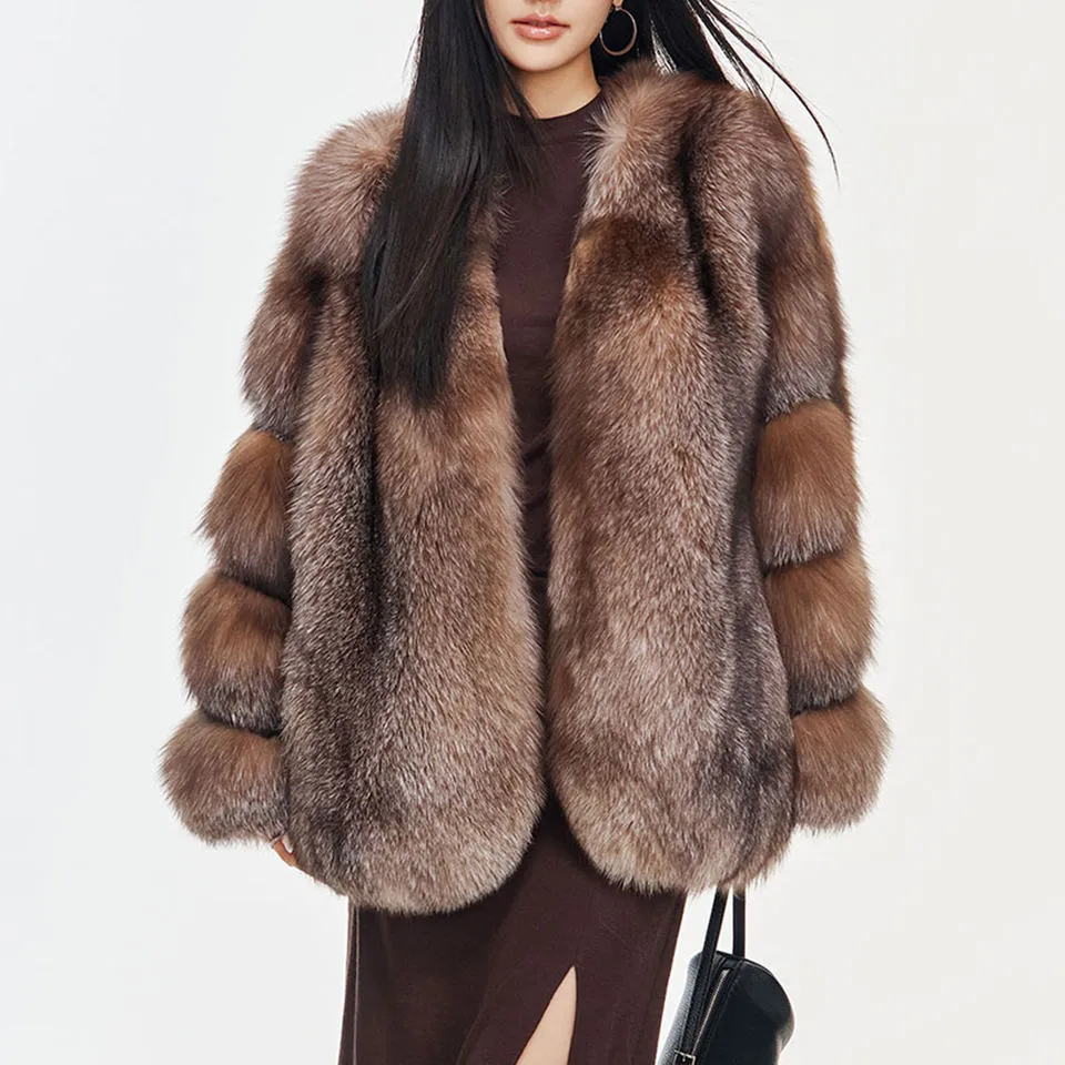Real Fur Coat View 1