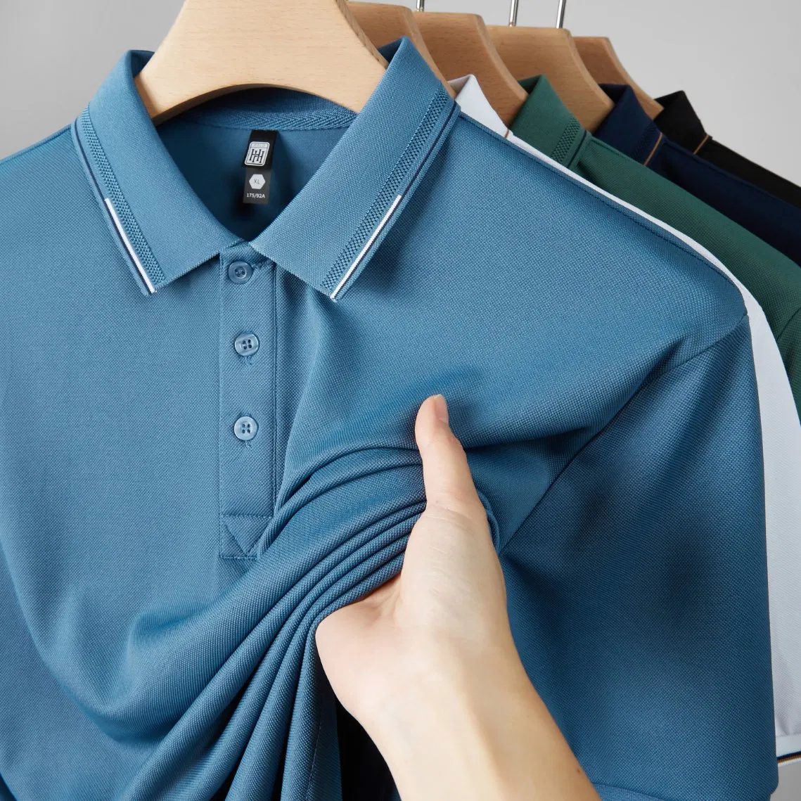 Custom Printing or Embroidery Sublimation Logo Polo Shirt T-Shirt School Sport Business