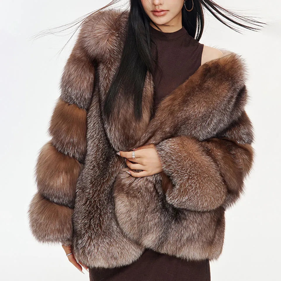 Real Fur Coat View 3