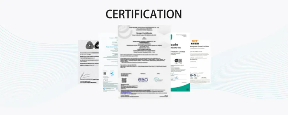 Certifications