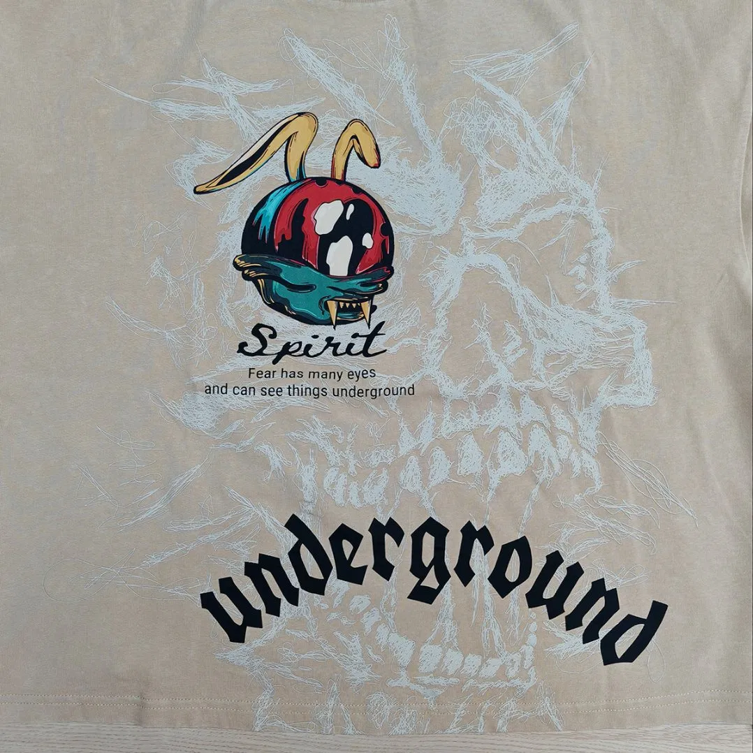 Men T Shirt Manufacturer Cotton Printed Logo Hip Hop Oversized Streetwear Graphic Designer High Quality for Custom Men T Shirt