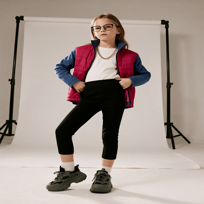 Custom Fashion Children Apparel Clothing Outdoor Windproof Kids Jacket for Sports Wear