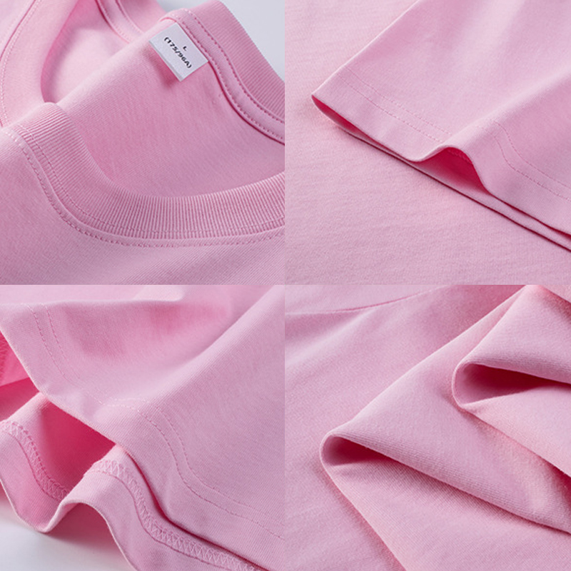 High Quality 220GSM 100% Cotton T Shirt Plain Custom Logo Wholesale Men Colorful Soft Cotton Shirt