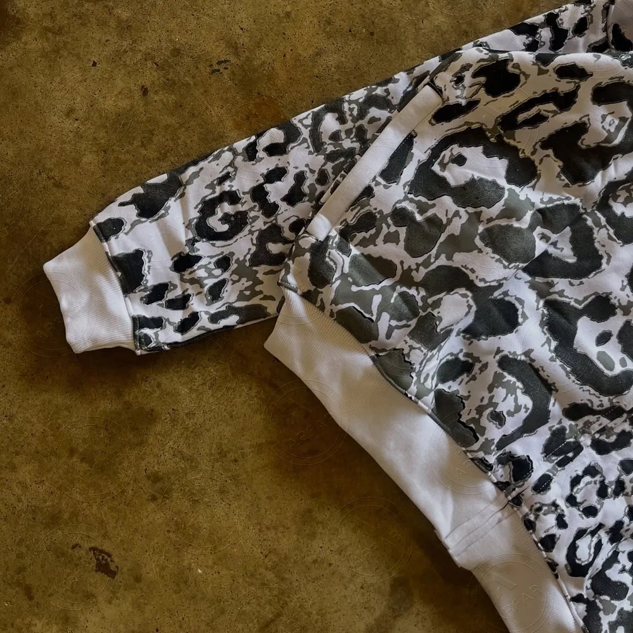 Men's Hight Quality Comfy Hoodie All Over Digital Print Full Acid Washed Manufacturer Custom Logo Digital Print Hoodie Men