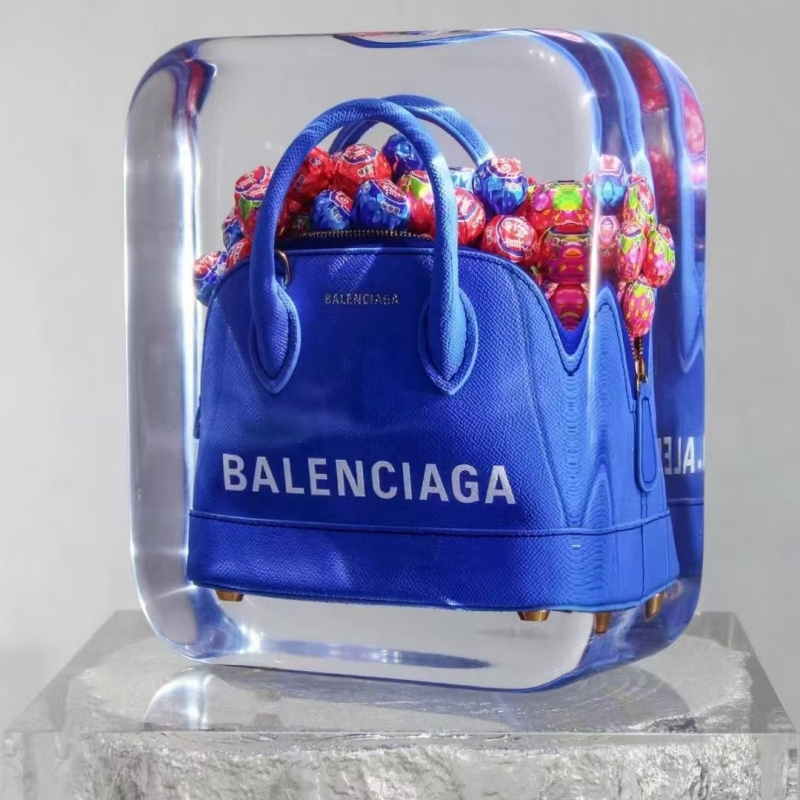 OEM Factory Design Custom Model Wholesale Clear Resin Crystal Crafts High-Grade Crystal Ornaments Gift Crafts