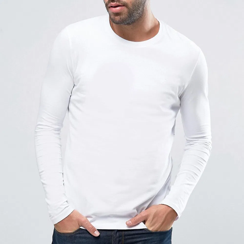 Custom Men's Fashion Cotton Printed T Shirt Wholesale Men Blank Plain Round Neck T Shirts