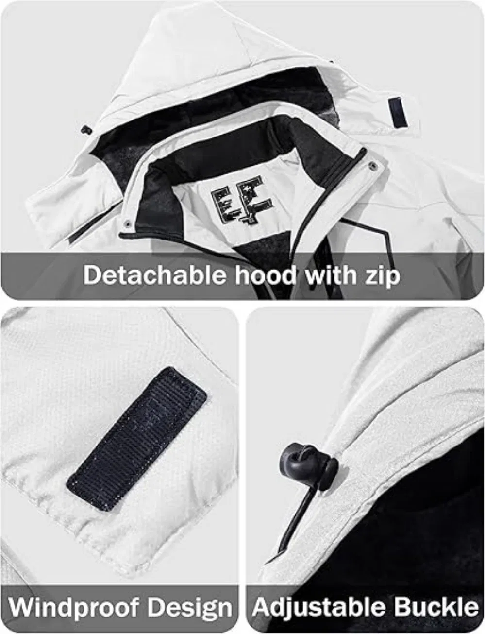 Men's Winter Coat Detail 2