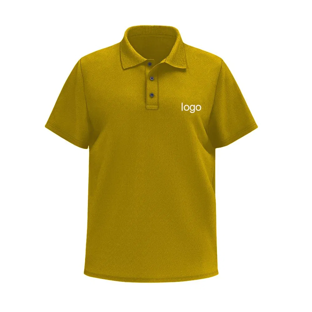 Custom Design Your Own Brand Polo Shirt Short Sleeve Men's Polyester Quick Dry Man Golf Polo T-Shirt Shirts