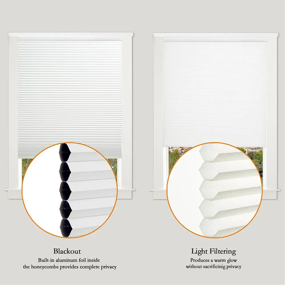 Window Curtains Decoration Honeycomb Shutter Roller Shades Fabric Custom Blind Fabric for Indoor Home Office Hotel Windows