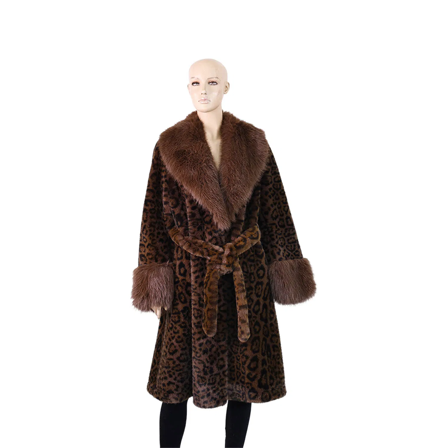 Custom Luxury Vegan Coat: Plush 2025 Winter Wear