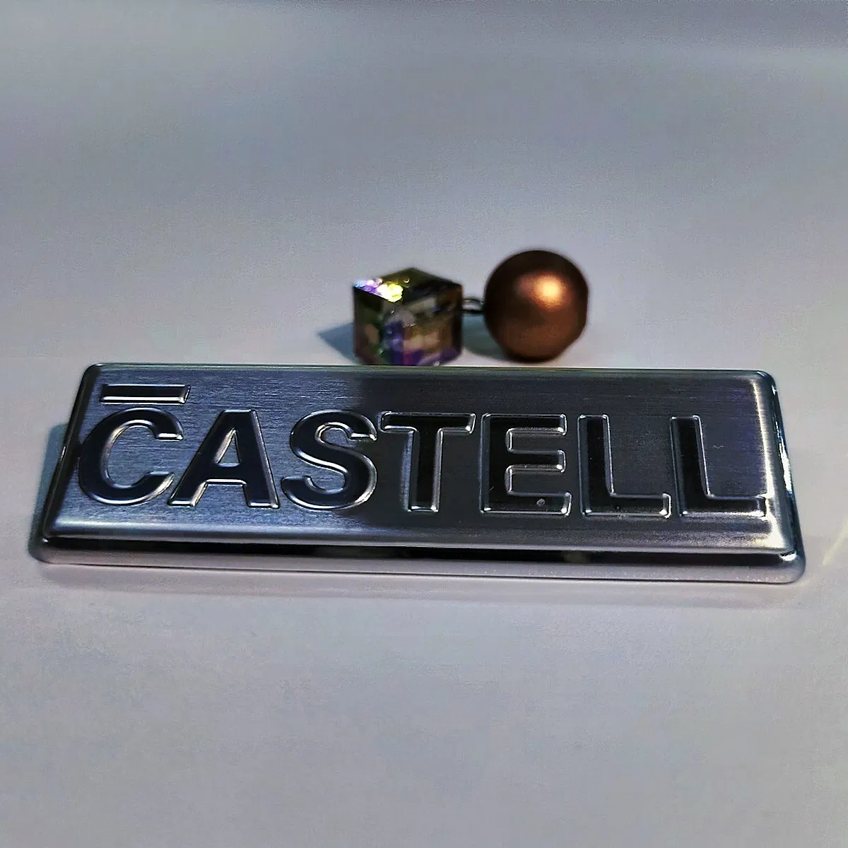 Custom Etched Logo for Home Appliance Brand Identification