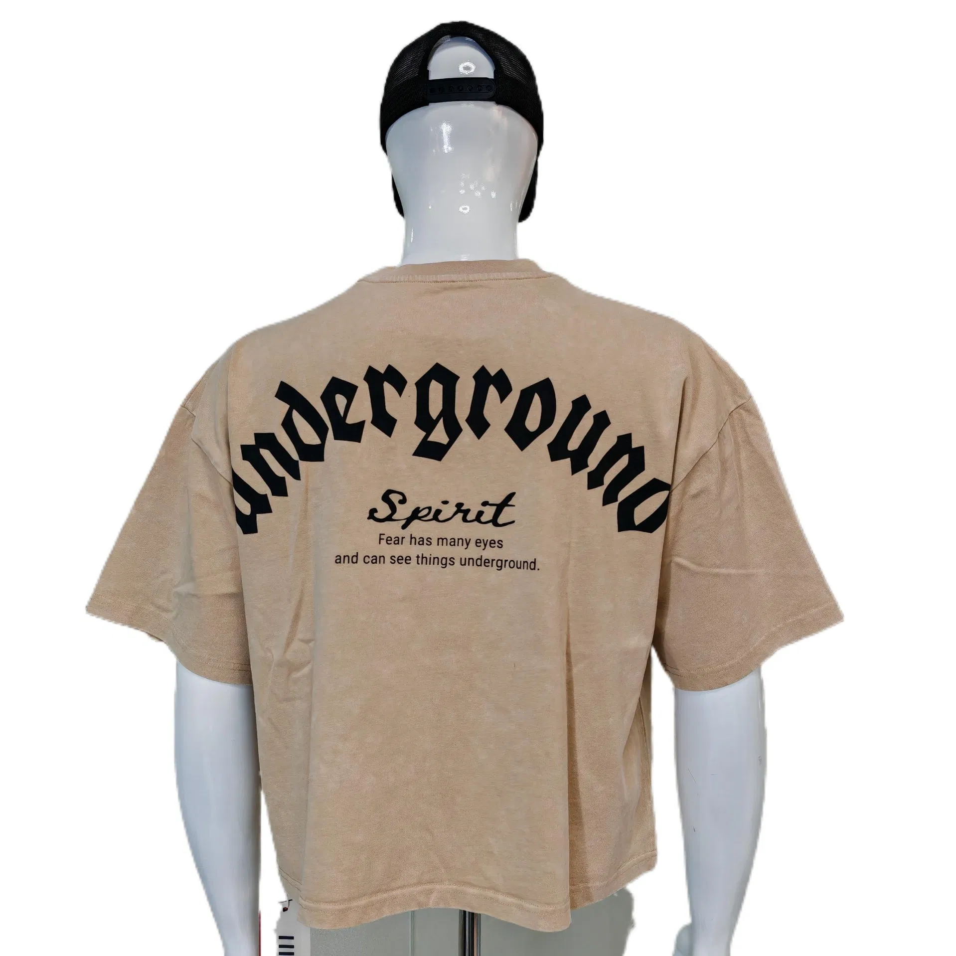 Men T Shirt Manufacturer Cotton Printed Logo Hip Hop Oversized Streetwear Graphic Designer High Quality for Custom Men T Shirt