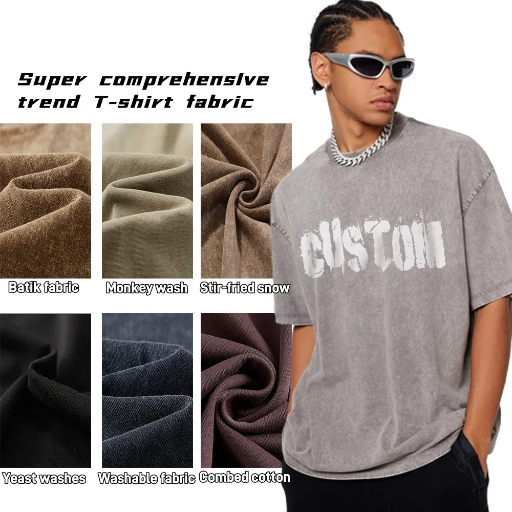 Mens Tee T-Shirt Manufacturer Cotton Men Tshirt Custom Print Graphic Logo T Shirt Designs Sublimation Camiseta Mens T-Shirt