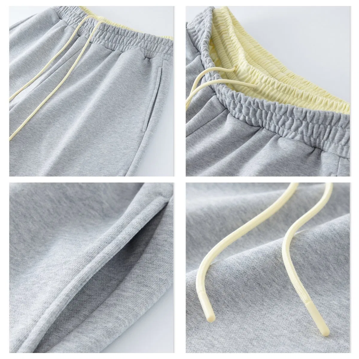 Manufacturer Wholesale Customerized Mens High Quality 440GSM Heavy 81% Cotton 19%Polyester Custom Logo Hip Hop Fashion Straight Pants Men