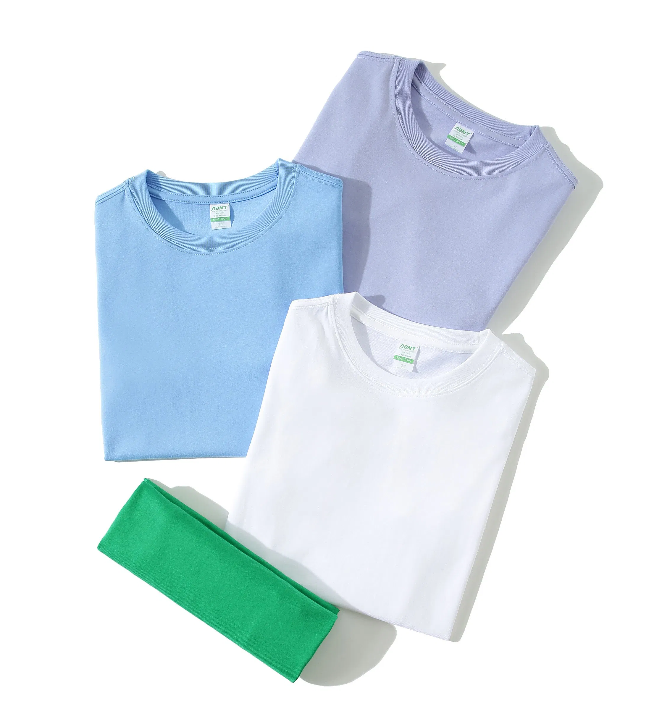 Premium Wholesale Custom Parent-Child Blank 220g T-Shirt Support OEM ODM Print Embroidery Digital Jet for Sportswear Workwear Children's School Uniform