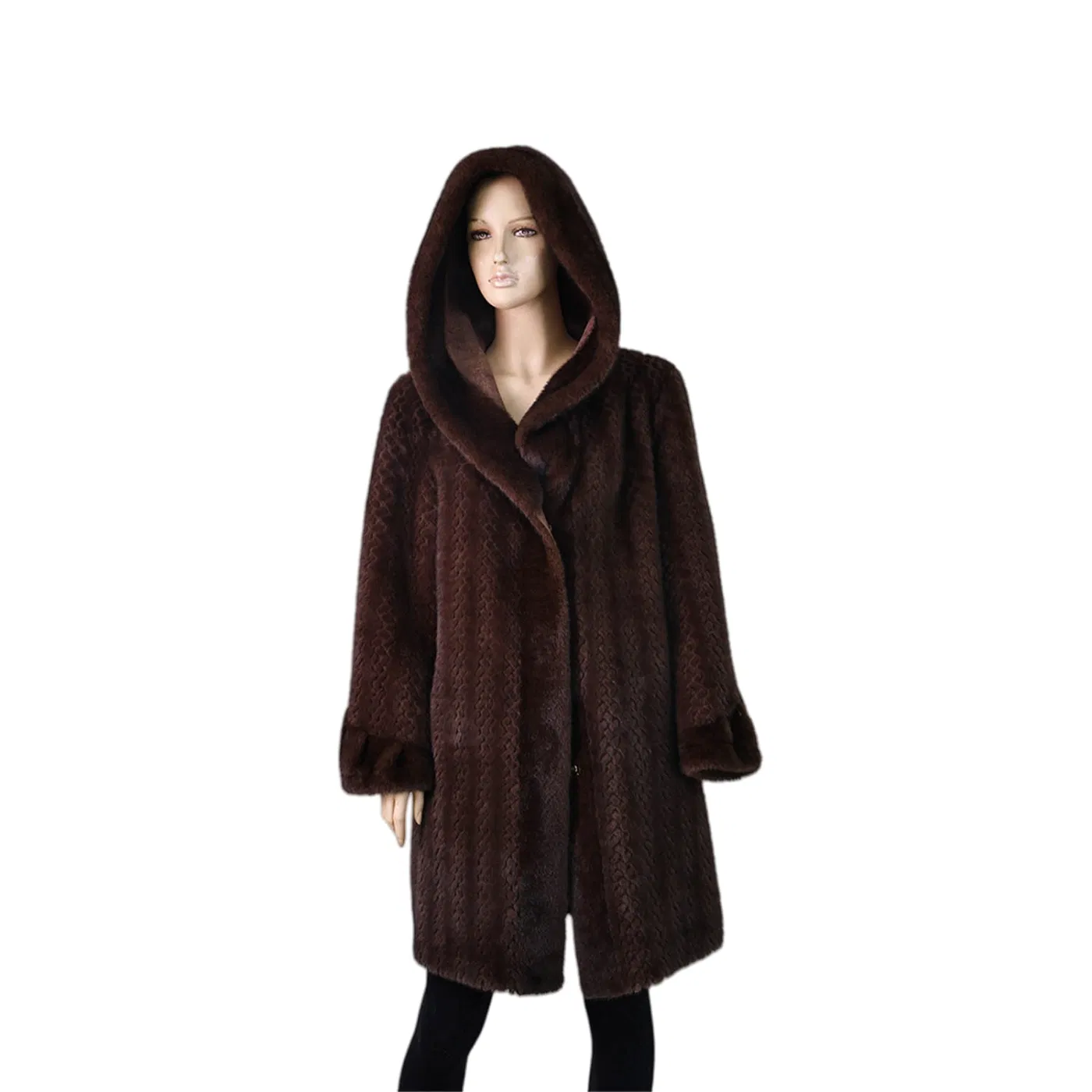 Autumn Winter Custom Faux Fur Coat