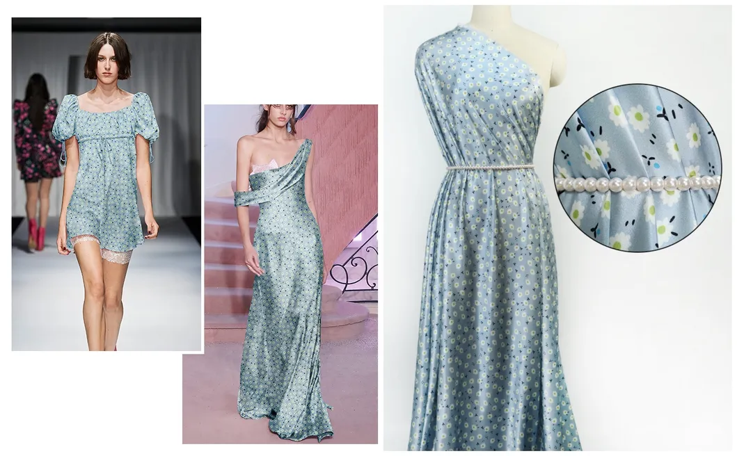 Silk Fabric Detail 2