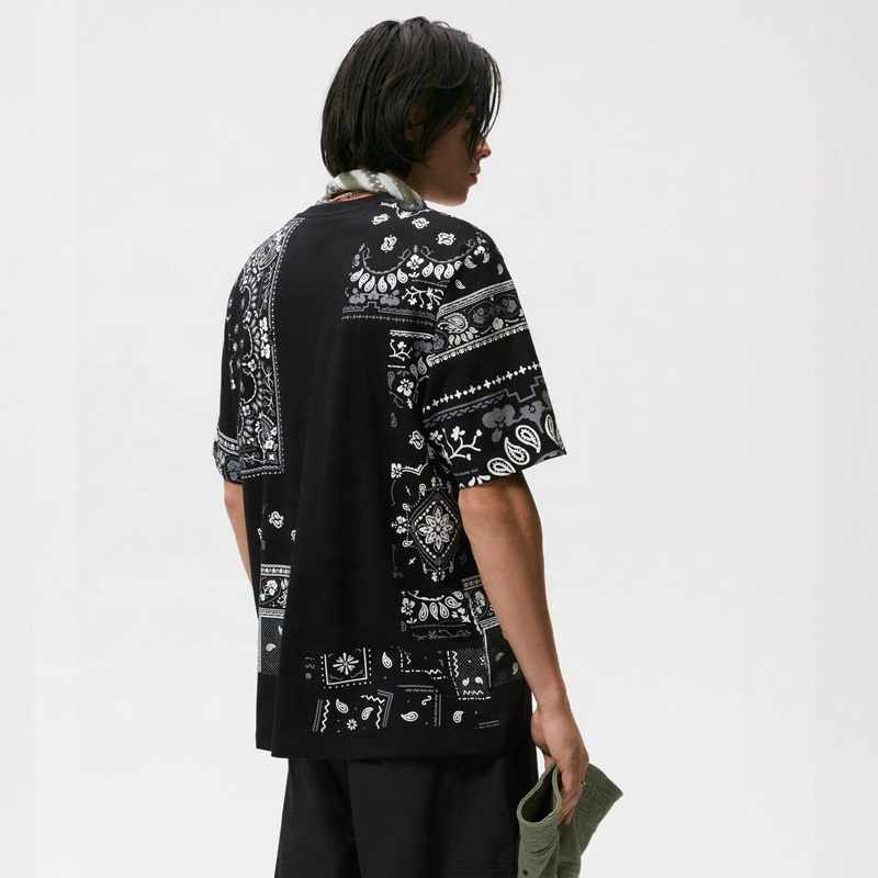 Custom Tee Shirts Paisley Shirt T Shirt Printed Manufacturers Custom T Shirts