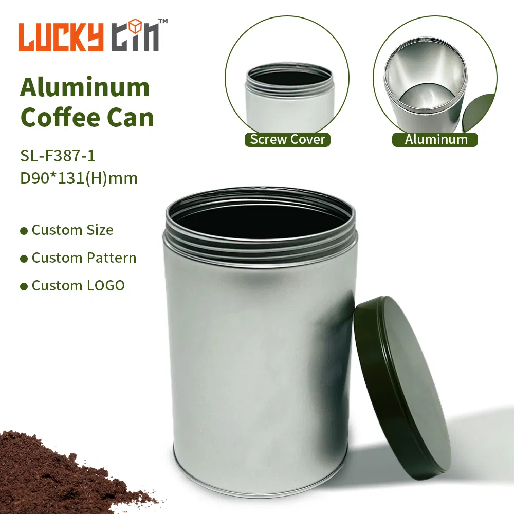 Aluminum Coffee Tea Tin