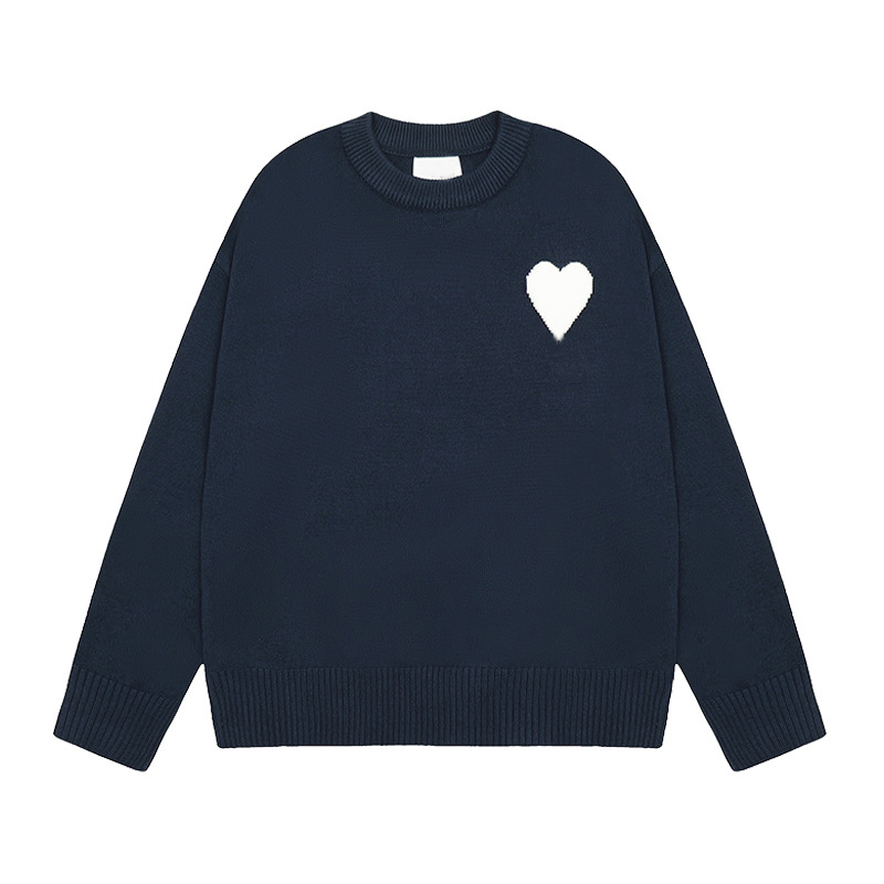 Knitwear Manufacturer Casual Office Cotton Knitted Fall Sweater with Custom Logo
