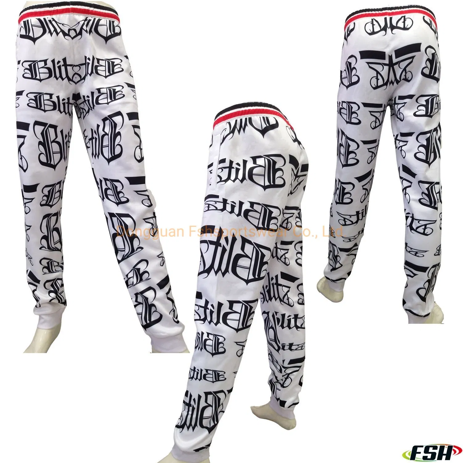 Manufacturer Wholesale Custom Design Sublimated Hoodies Uniform Pants with Fleece