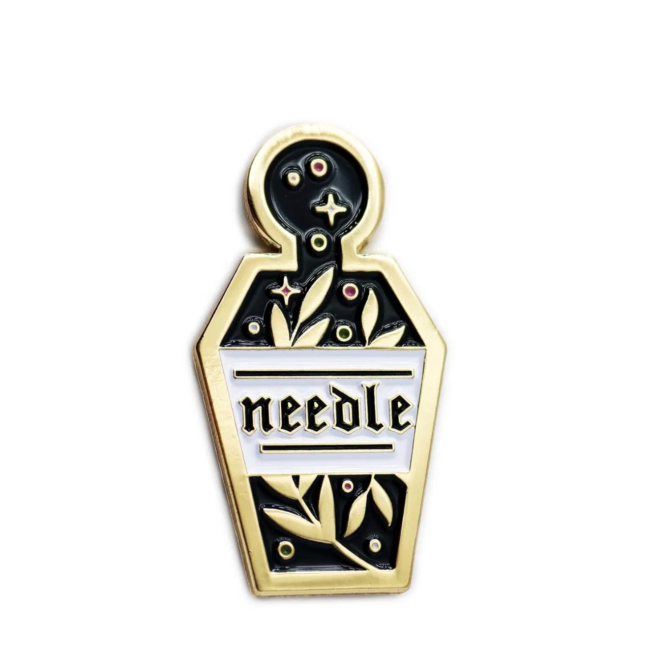 Design Your Logo Custom High Quality Lapel Pin Black Nickel Hat Pin Hard Enamel Metal Crafts