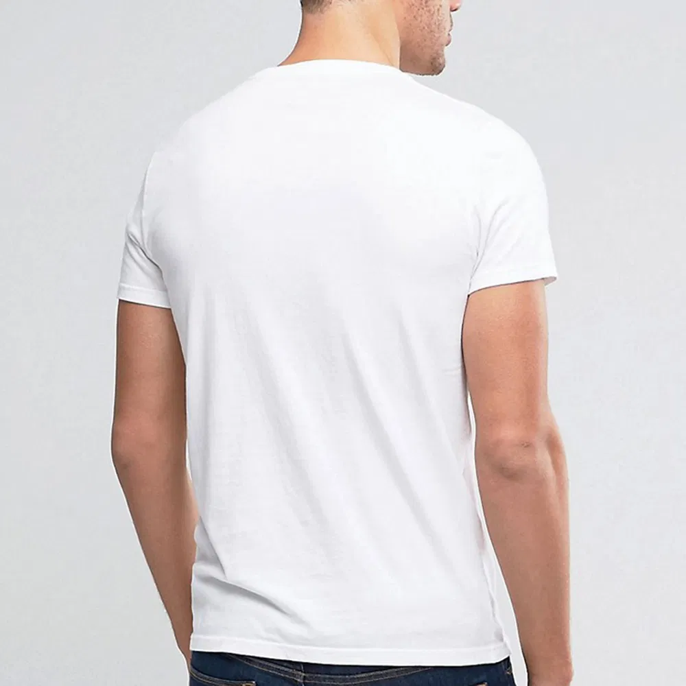 Custom Men's Fashion Cotton Printed T Shirt Wholesale Men Blank Plain Round Neck T Shirts