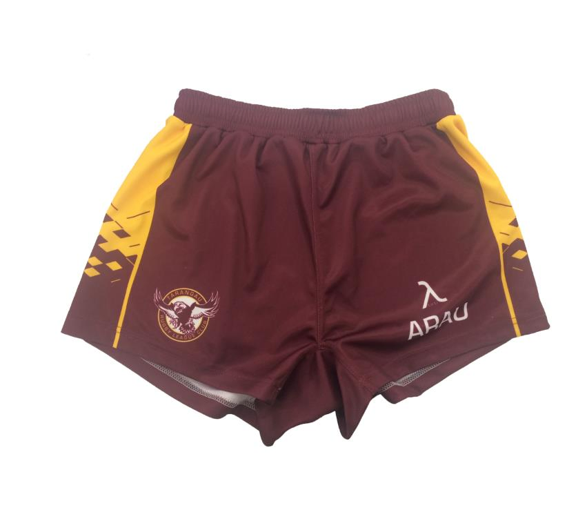 Fully Sublimation Rugby Shorts/Basketball/Afl Footy Shorts with Custom Design