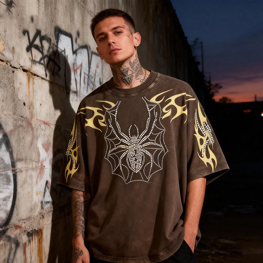 Custom Print Men's Oversized T-Shirt for Minimalist Everyday Wear