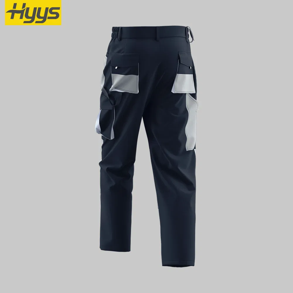 Men Work Pants Custom Multi Pockets Cargo Trousers Durable Work Pants
