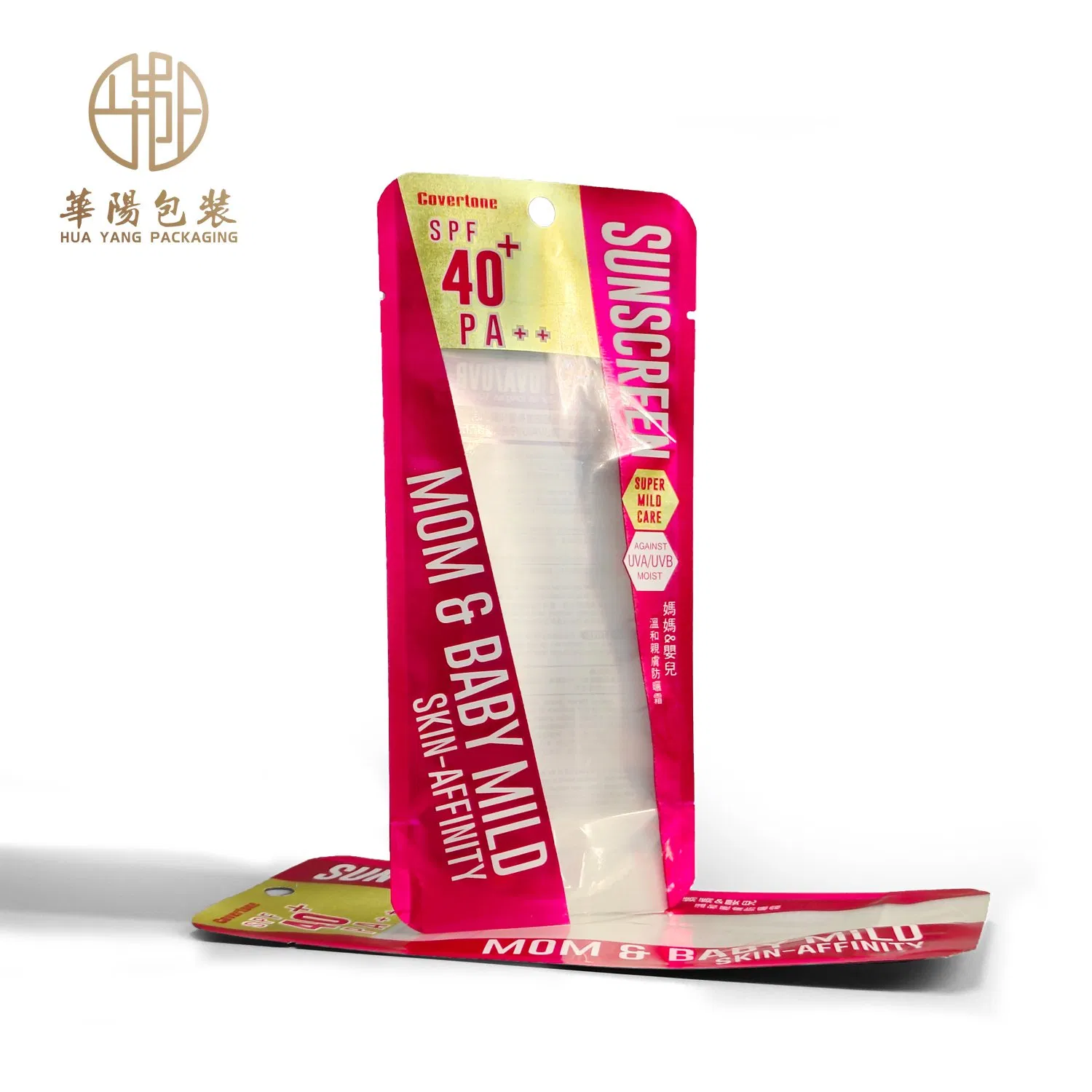 Custom Printed Laminating Plastic Stand up Matte Heat Seal Disposable Package