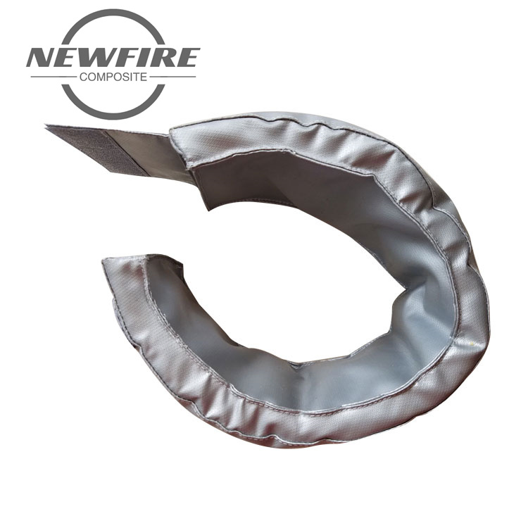 Manufacturer High Quality Fiberglass Mesh High Temperature Protective Custom Removable Thermal Insulation Jacket