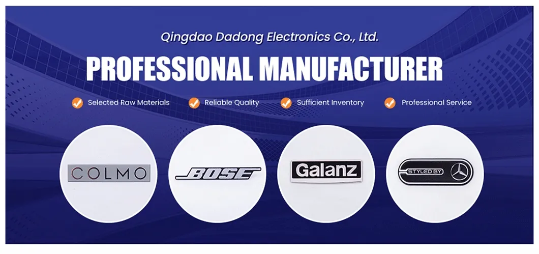 Metal Nameplate Banner