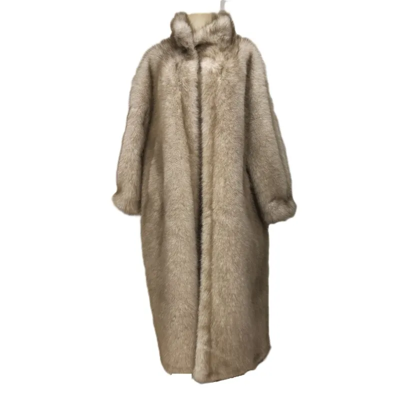 Faux Fur Long Coat