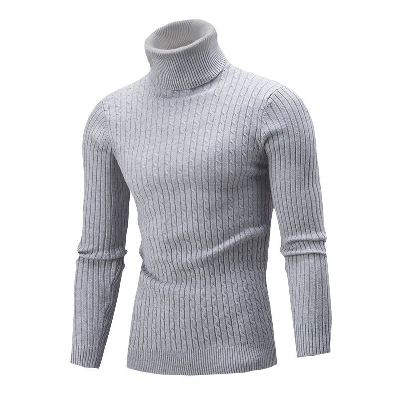 2024 Custom Logo OEM &amp; ODM Winter Knitted Sweater Pullover Men's Sweaters Knitted Fashion Men Clothes Knit Sweater Men