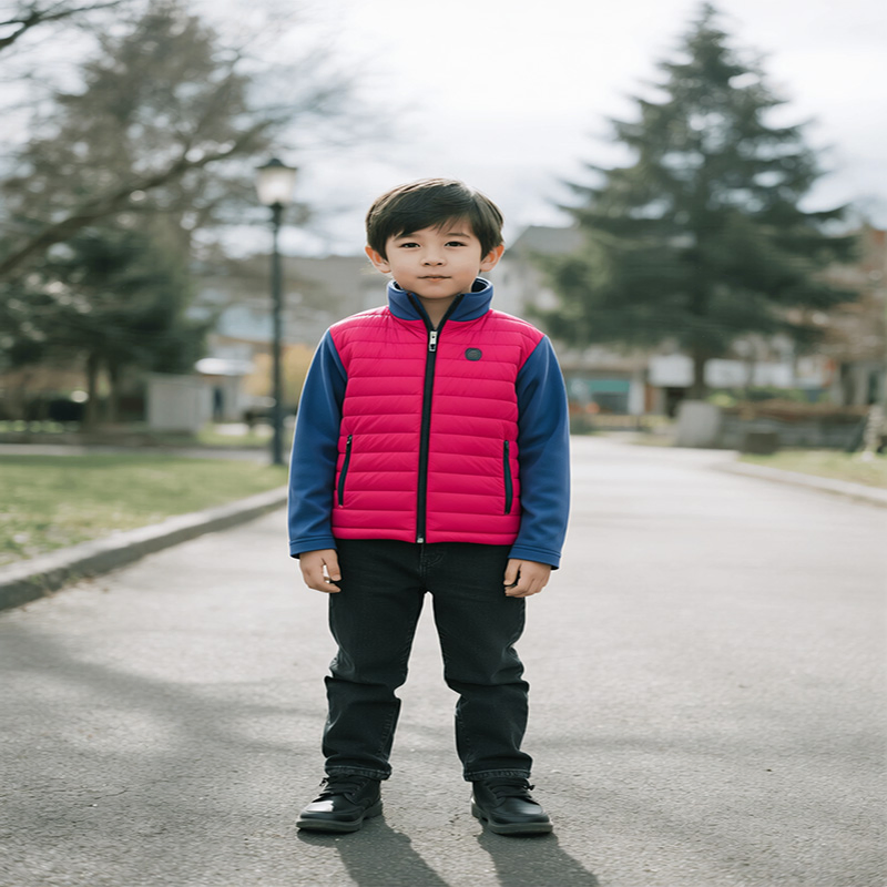 Custom Fashion Children Apparel Clothing Outdoor Windproof Kids Jacket for Sports Wear