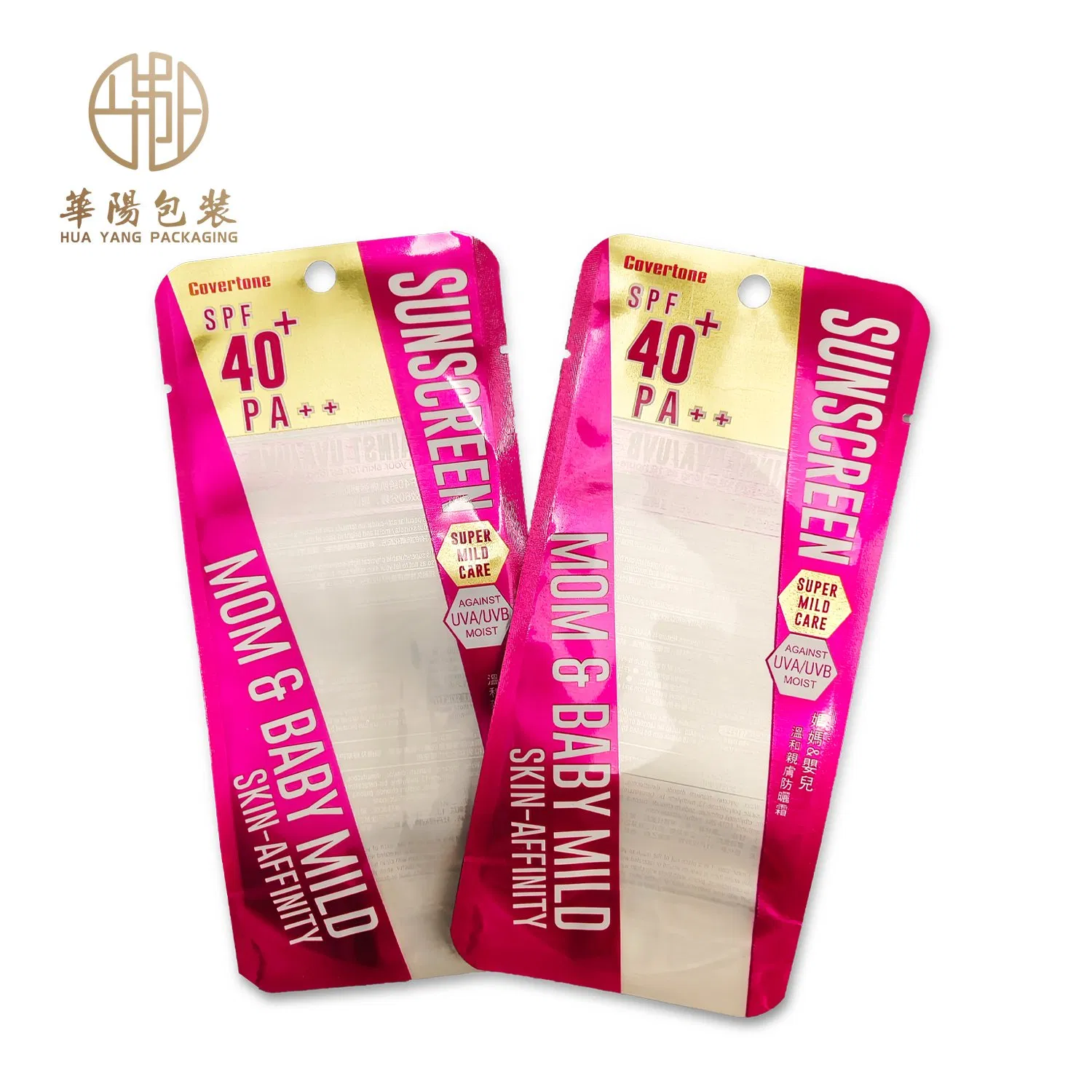 Custom Printed Laminating Plastic Stand up Matte Heat Seal Disposable Package