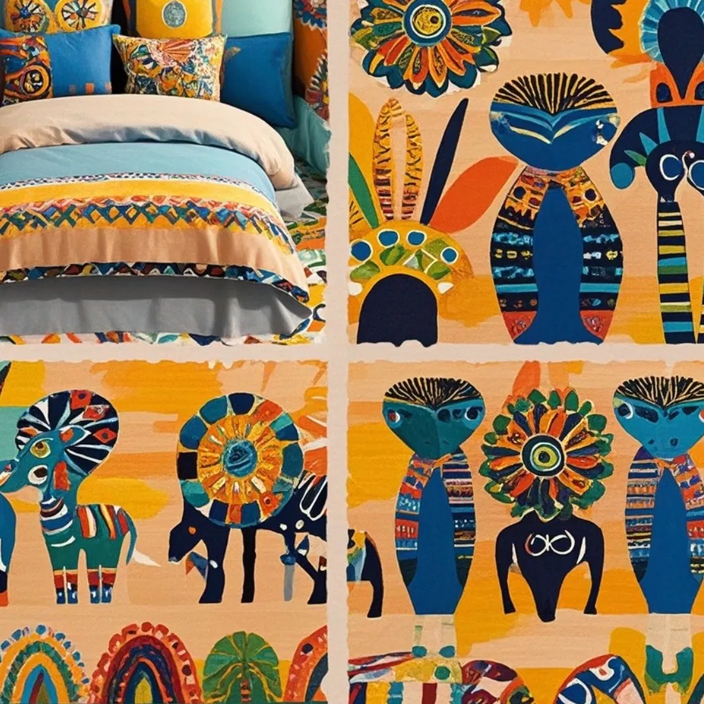 Chinese Factory Custom Wholesale Hot Sell 100% Polyester Printed Fabric Design African Woven Fabric