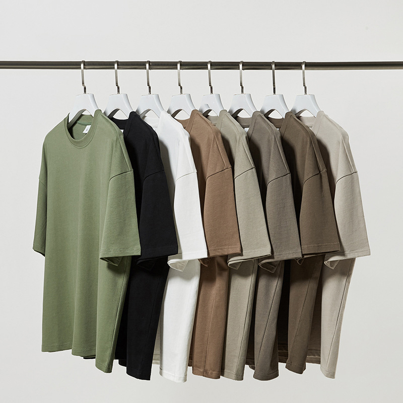 Prime Quality Custom Label Logo 300g 100%Cotton Men Tshirt Oversized Blank T Shirts