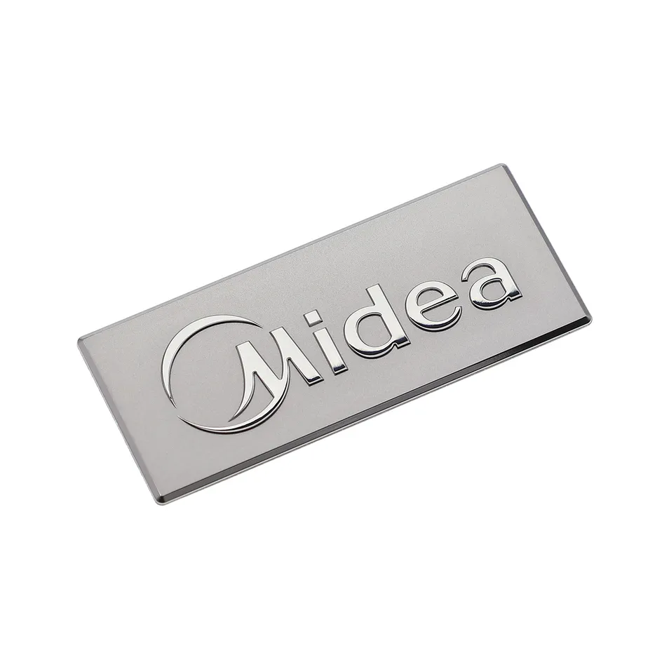 Metal Nameplate Sample 2