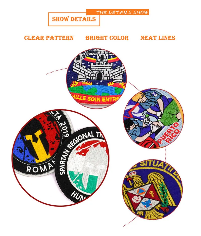 Computer Embroidery Patch