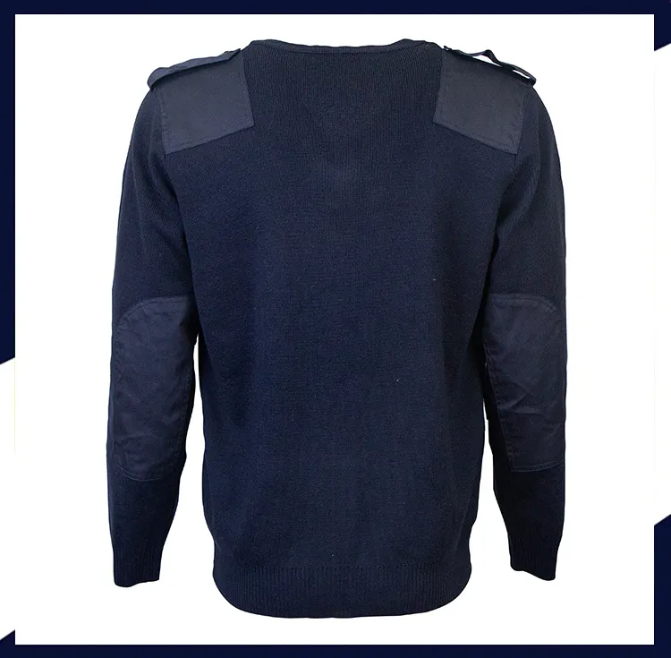 Security V-Neck Sweater Detail 6