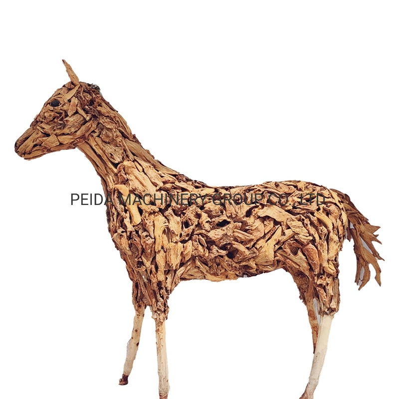Original Design Wooden Animal for Mammoth Solid Wood Arts and Crafts