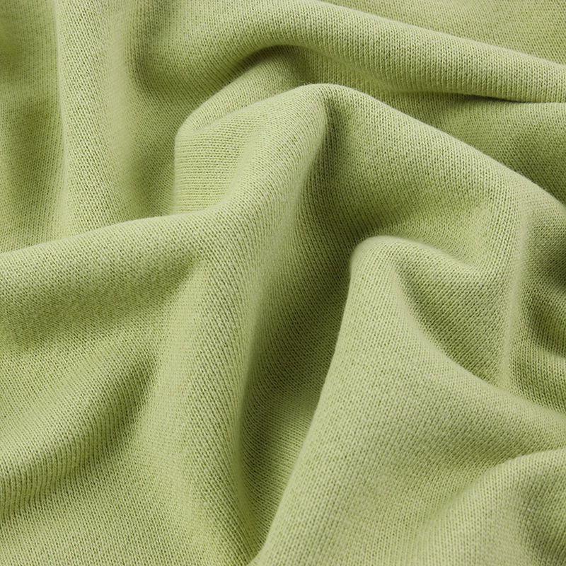 100% Organic Combed Cotton Custom 240 260 320 360 420 580 640GSM Hoodie French Terry Fabric