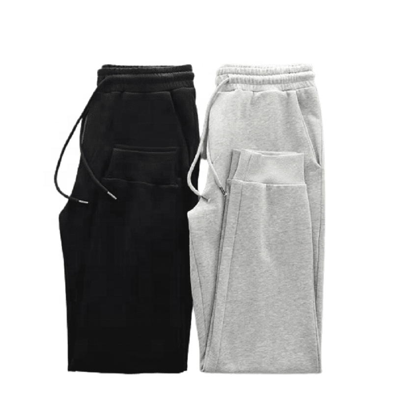 OEM Manufacturer Custom Logo Mens Jogger Pants Black Sweat Pants Unisex Cotton Custom Joggers Men Sweatpants