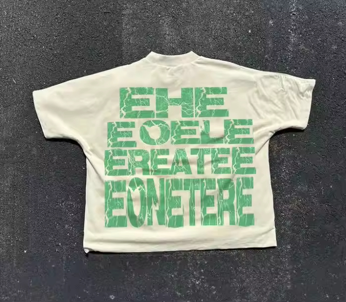 Custom T-Shirt Manufacturer Oversized Streetwear Boxy Cropped Tee Print Heavyweight 100 Cotton Man Graphic T-Shirt for Mens Fashion T-Shirt