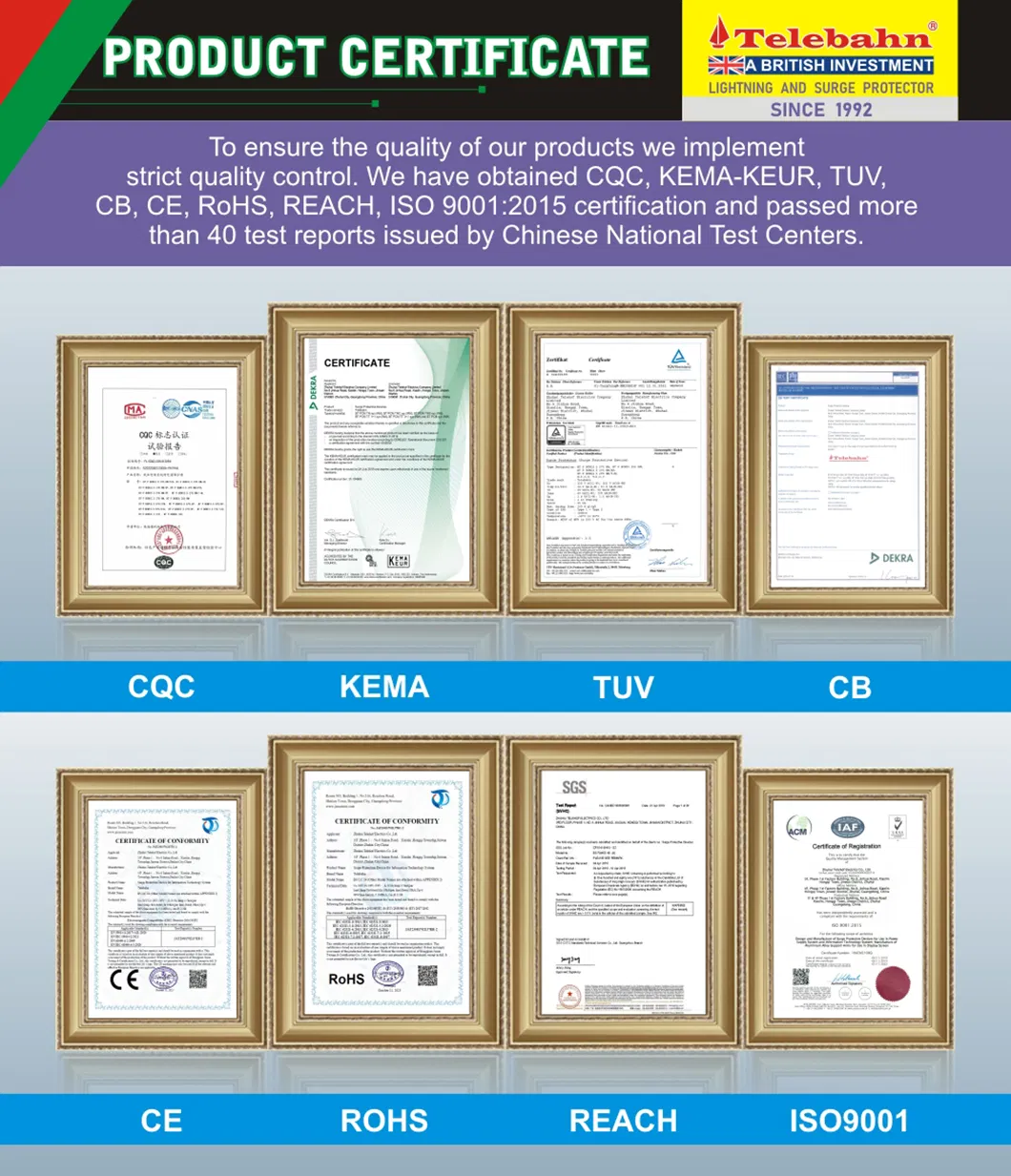 Certificates