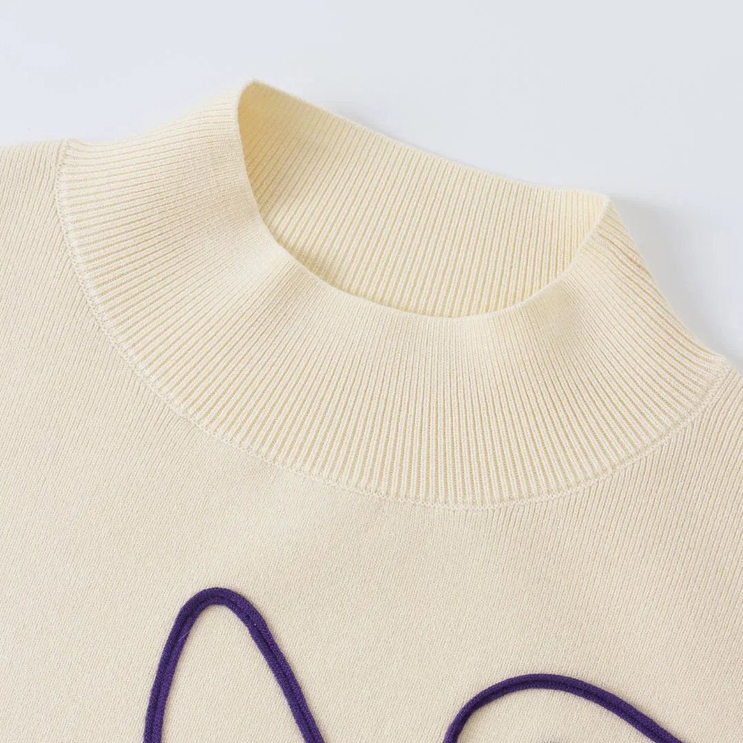 High Quality Designer Clothing Manufacturers Custom Wholesale Embellished Women Sweater