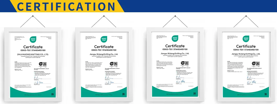 Factory Certifications
