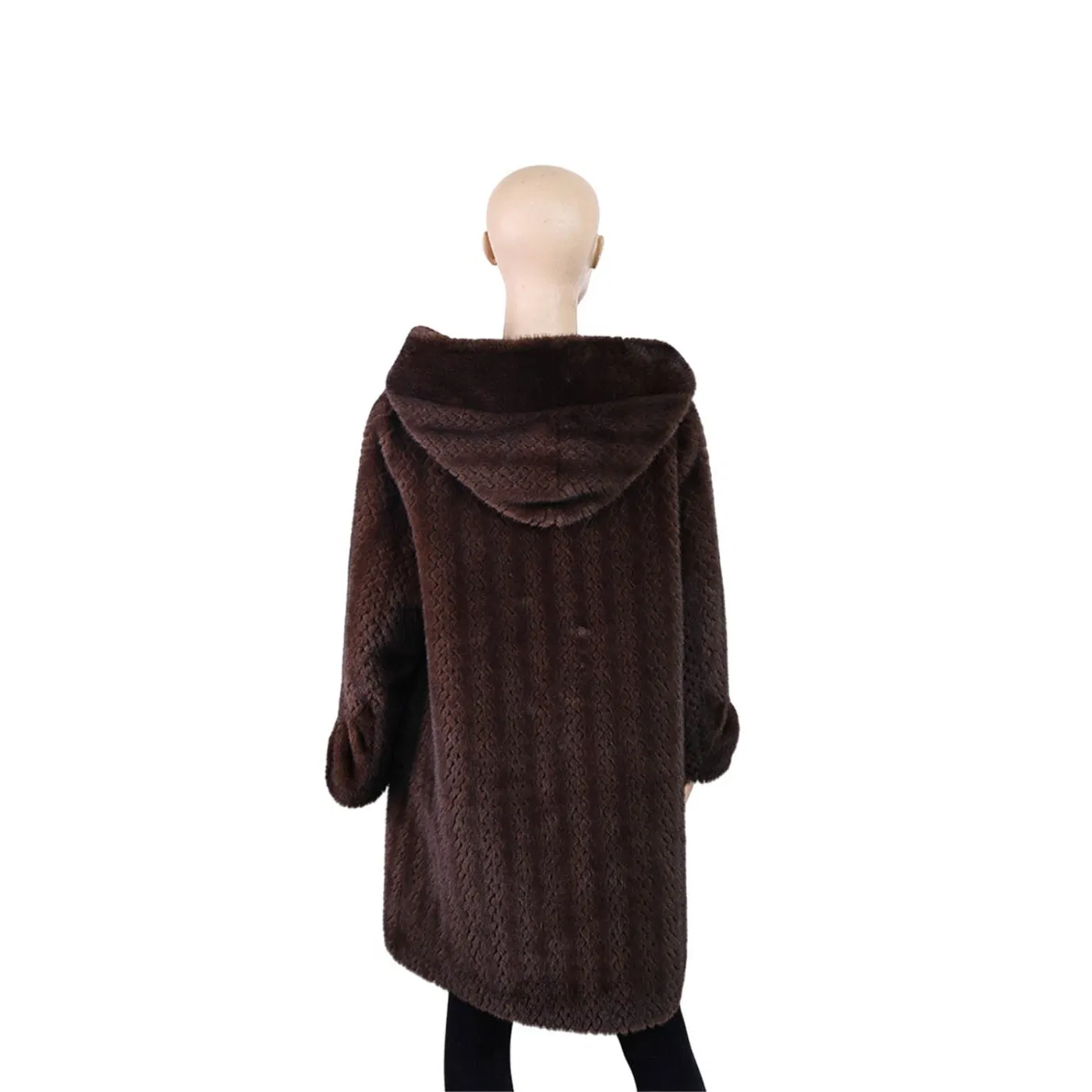 Autumn Winter Custom Faux Fur Coat